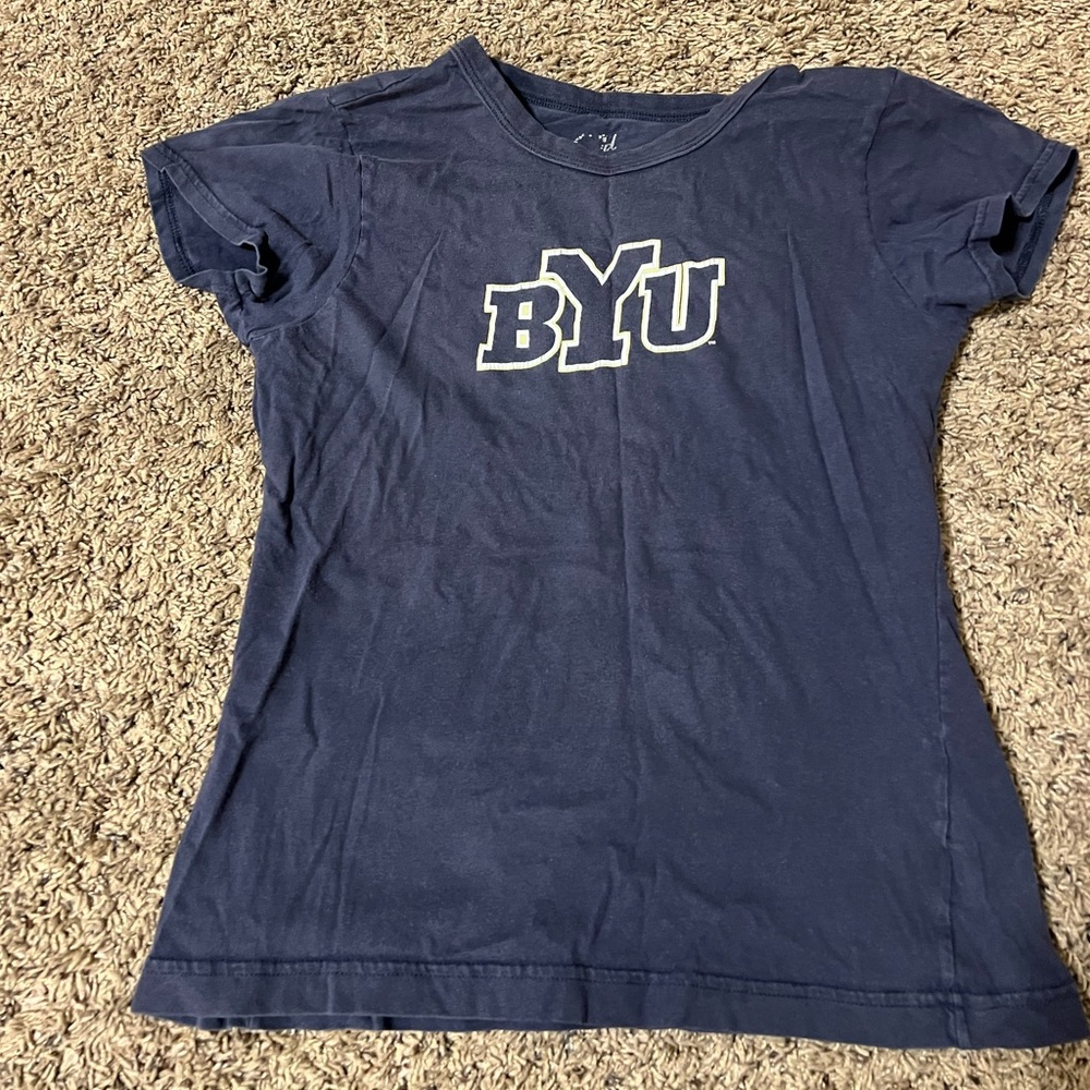 Navy Blue BYU T-Shirt